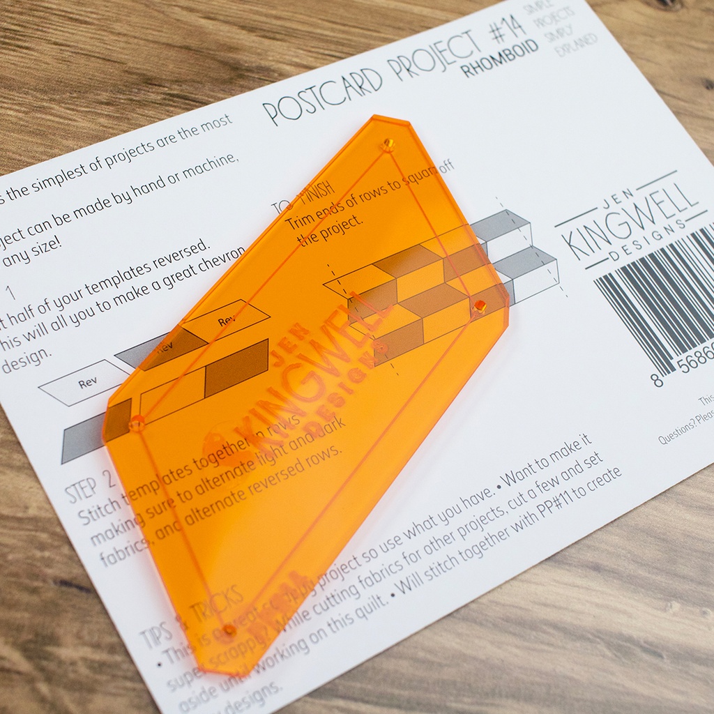 JKD Postcard #14 - Rhomboid