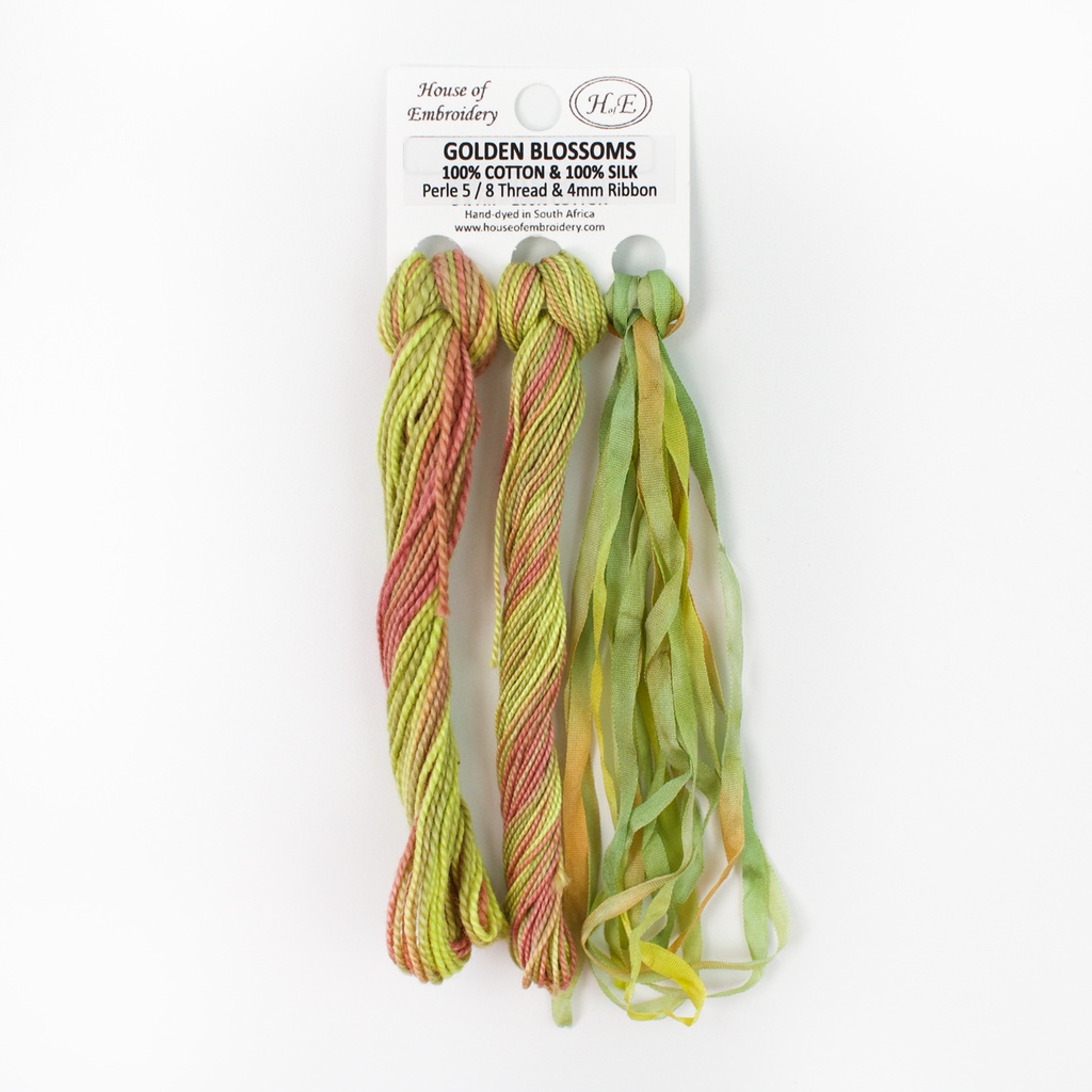  HOB Thread Pack, Limited Edition - Golden Blossoms