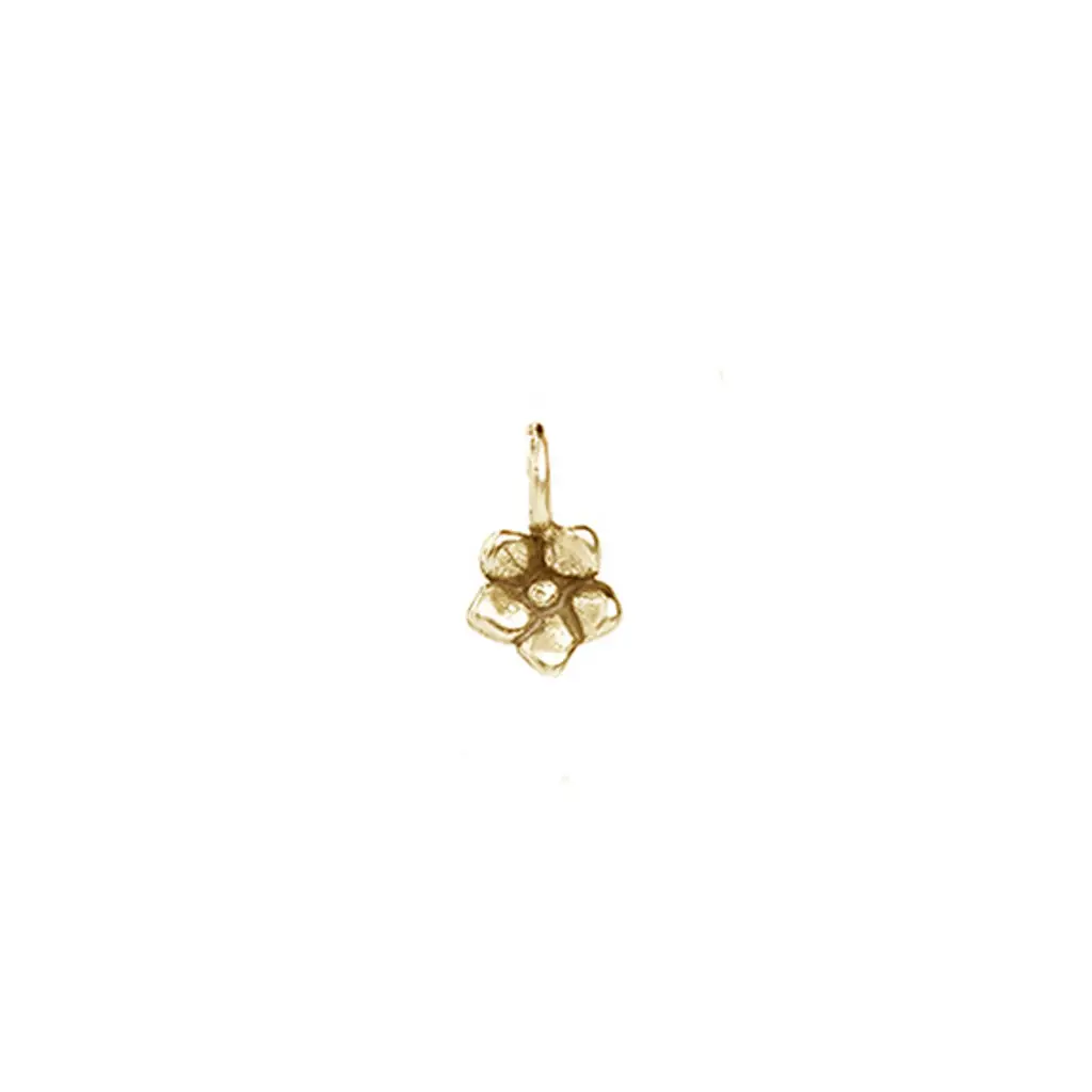 Forget-Me-Not Sculpted Charm
