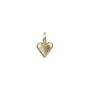  Heart Sculpted Charm
