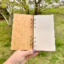Bamboo Ringed Notebook