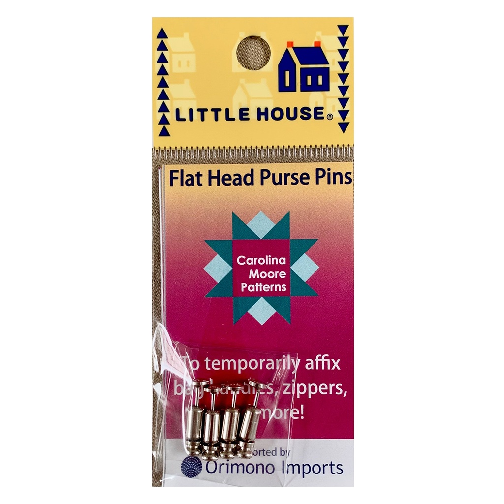[NOT_LH-14319] Little House Flat Head Purse Pins