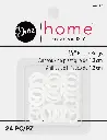 Plastic Bone Rings, 24 pc