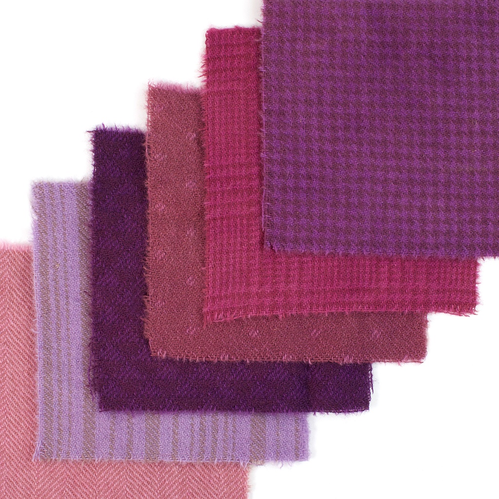 5" x 5" Textural Paint Chips - Violet