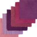 5" x 5" Textural Paint Chips - Violet