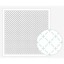 Rice, Sashiko Cloth, White