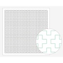 Cross Stitch, Sashiko Cloth, White