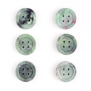 Stormy Seas Recycled Button 6 Pack (28mm)