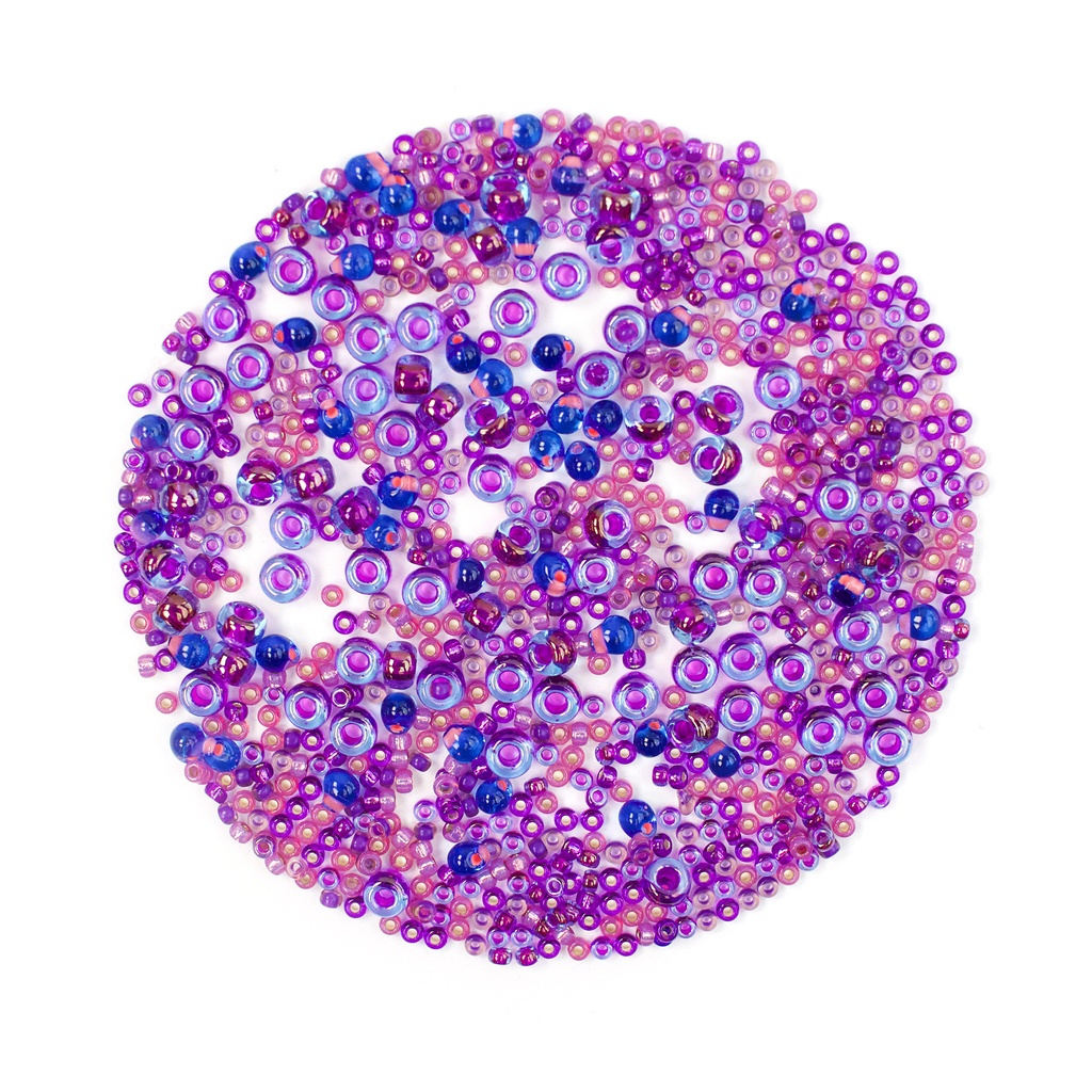 [JBD_148] Amethyst Quartz Bead Mix