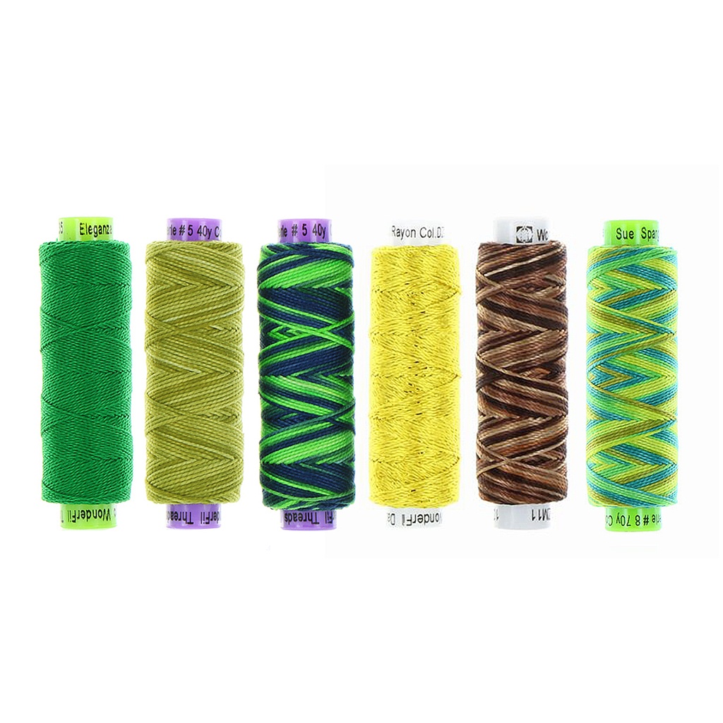 Emerald City - Embroidery Thread Pack