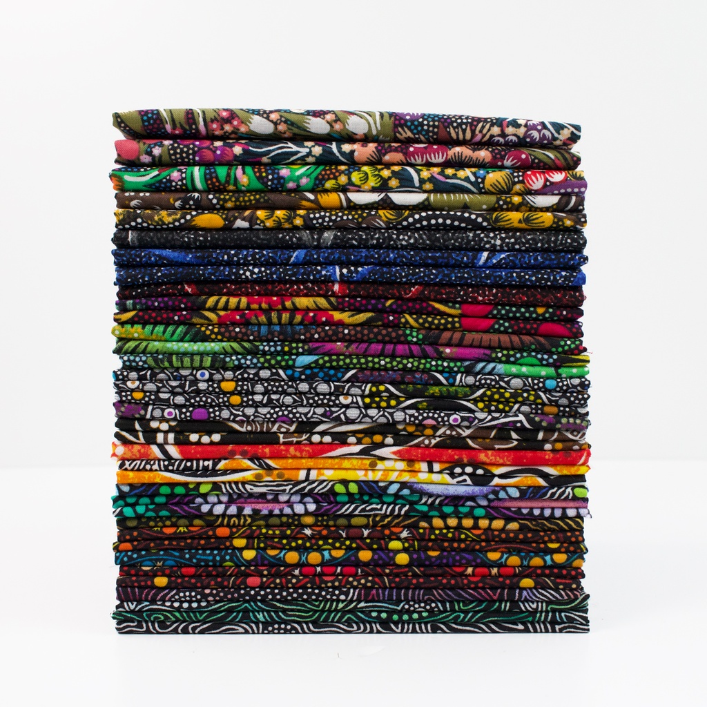 Waterhole and Riverbed Aboriginal FQ Bundle