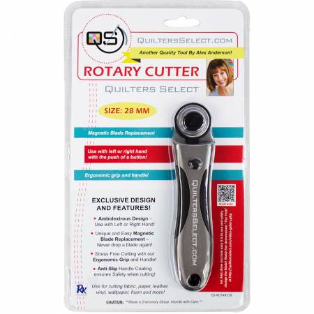 [QS-ROTARY28] Quilters Select Rotary Cutters (28mm)