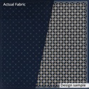 Olympus Sashiko Sampler, Asagao, Navy