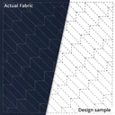 Olympus Sashiko Sampler, Yabane, Navy