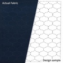 Olympus Sashiko Sampler, Hoshi-Ami, Navy