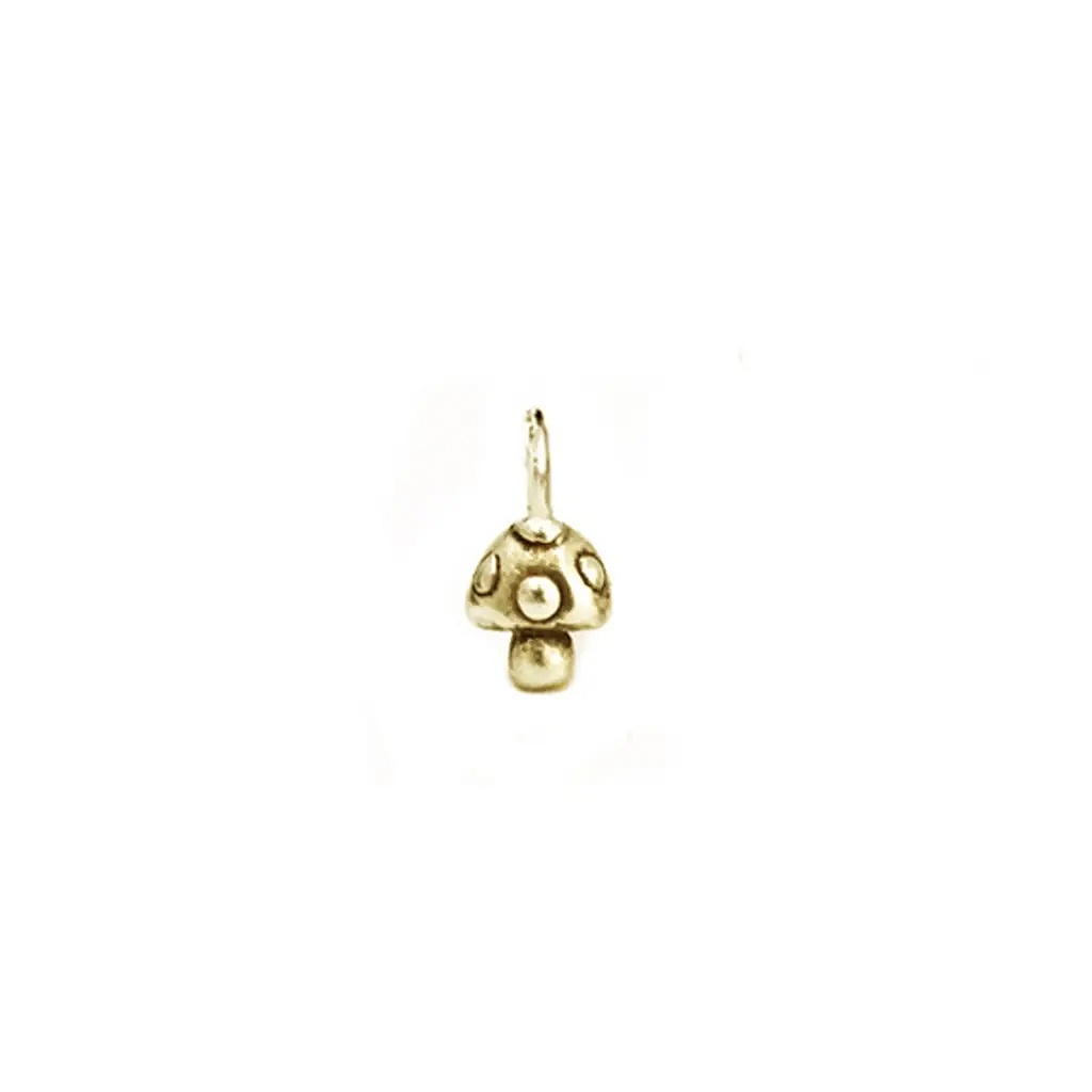 Mushroom Sculpted Charm