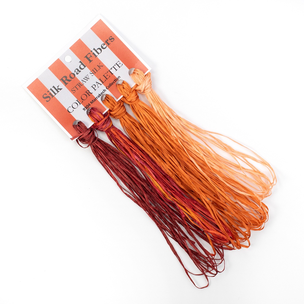 Straw Silk Color Palette - Marrakech Collection