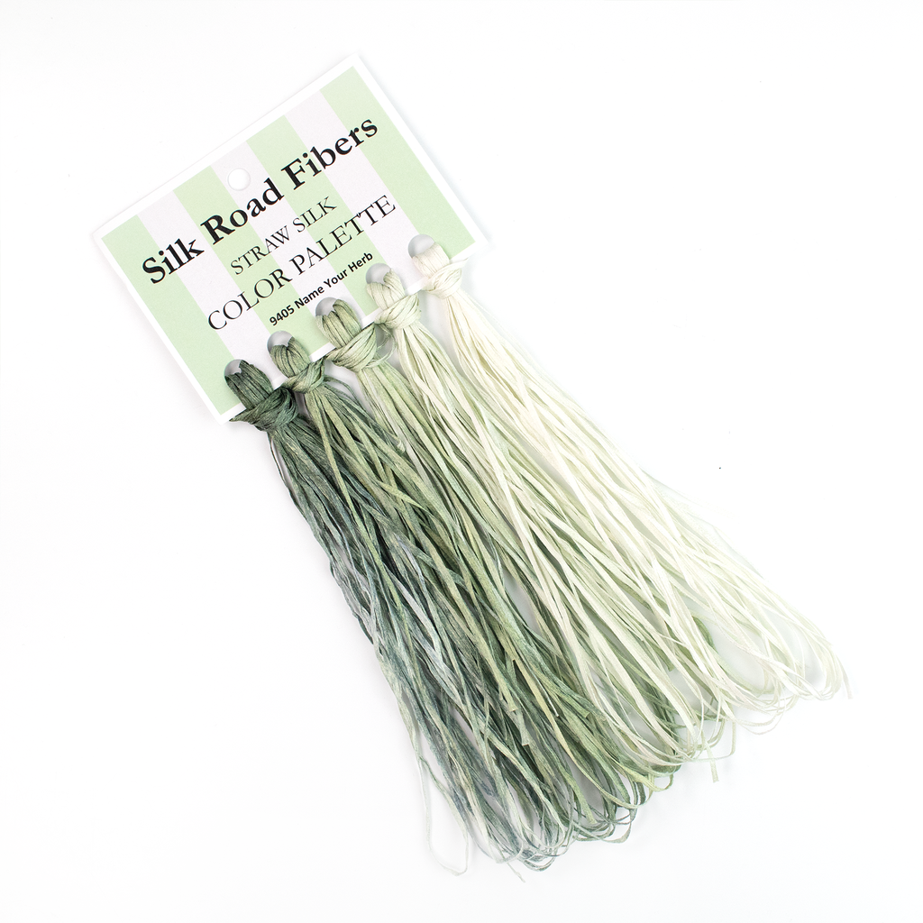 [SSCP_2414] Straw Silk Color Palette - Name Your Herb