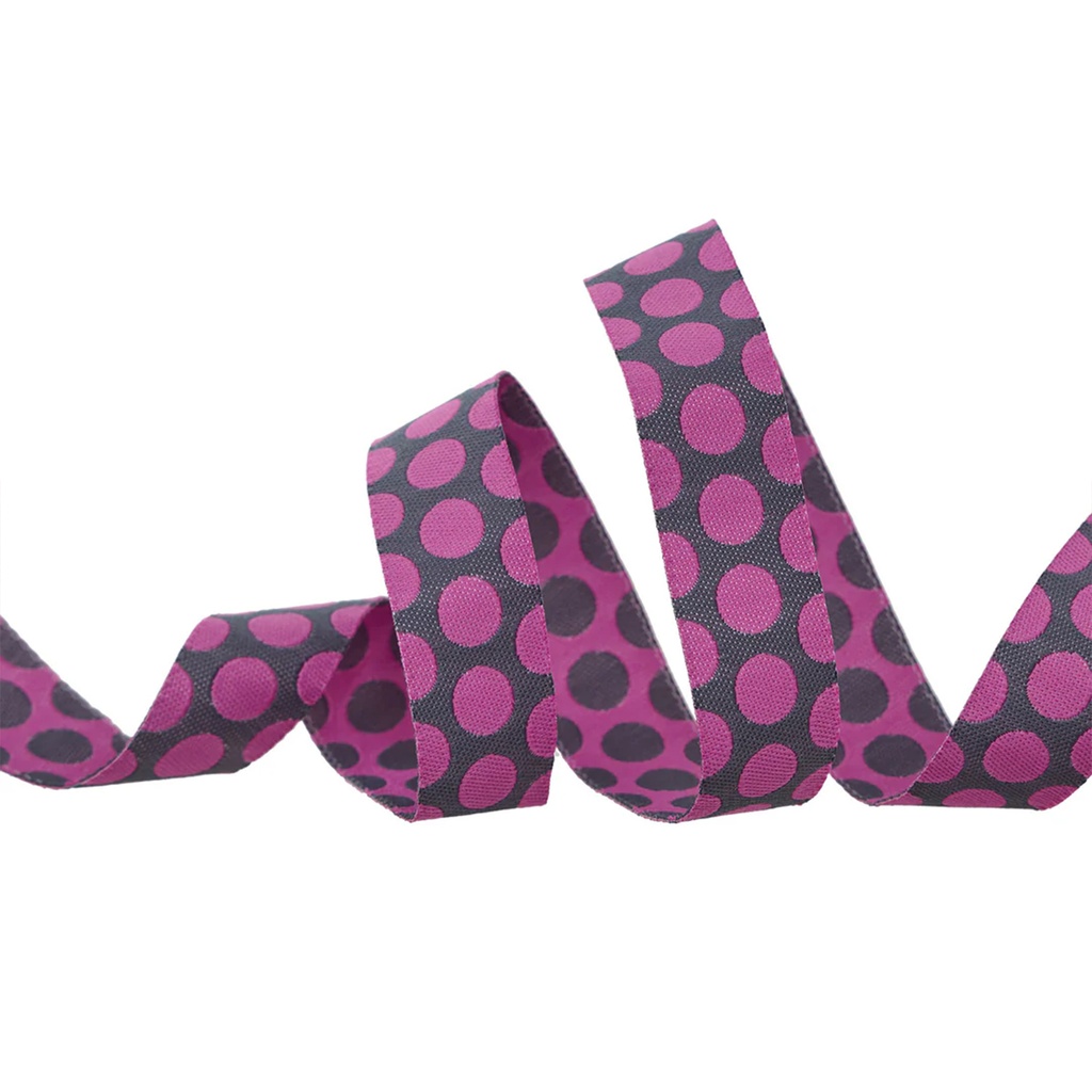 [RBYD_TK-109-1] Ribbon Yardage - Dinosaur Eggs in Mist