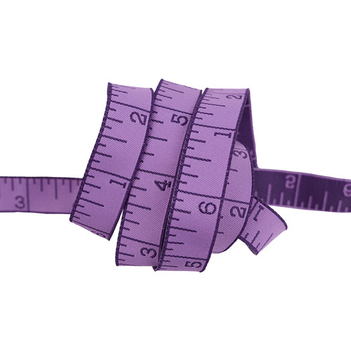 Ribbon Yardage - Measure Twice, Foxglove