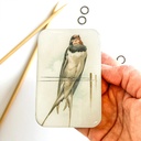 French Swallow Magnetic Notions Tin