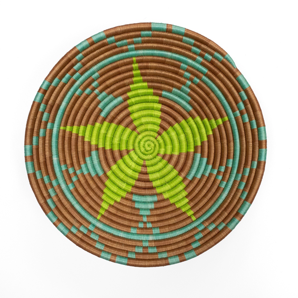 Flower Plateau Neon Basket