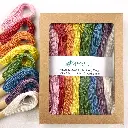 Naturally Dyed Silk Embroidery Floss - Rainbow Set