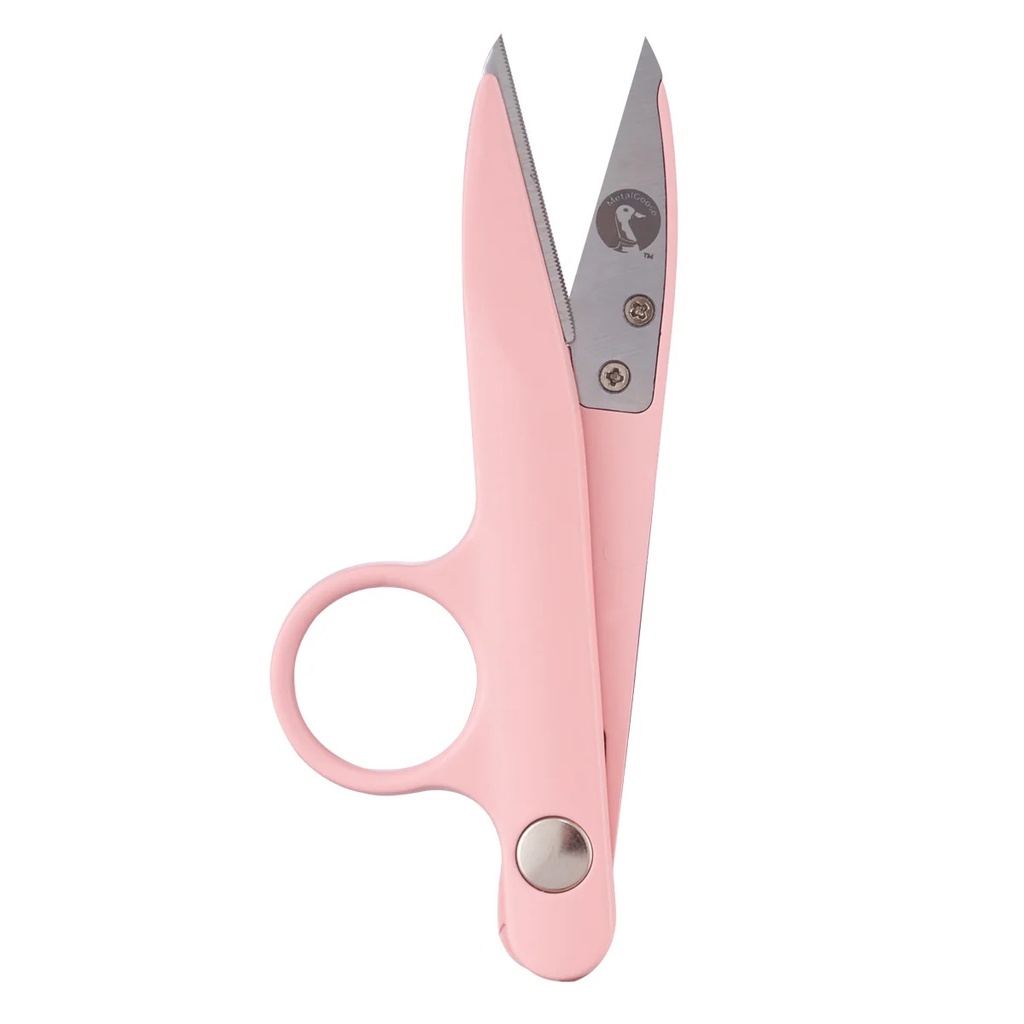 4.3" Metal Thread Clipper, Pastel Pink