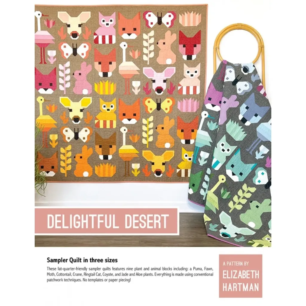 [PATT_EH039] Delightful Desert Quilt Pattern, Elizabeth Hartman