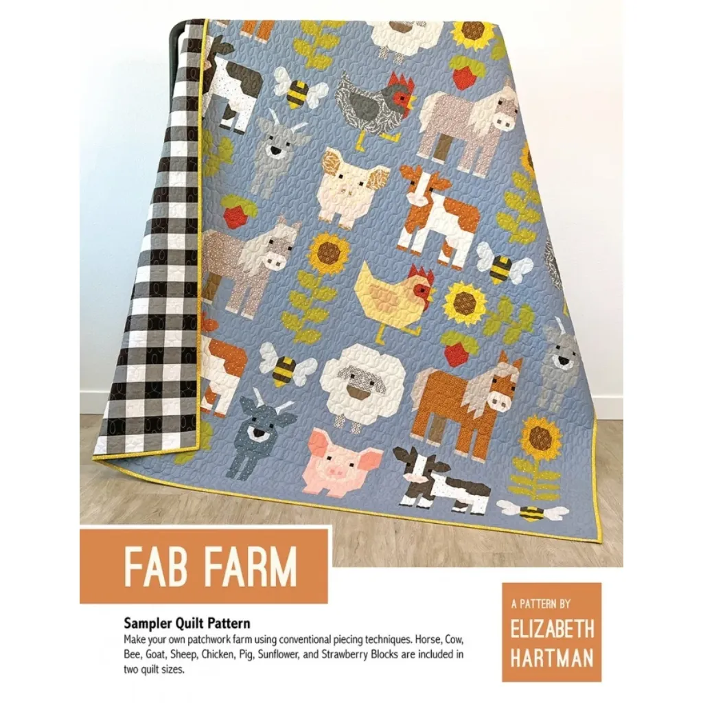 Fab Farm Quilt Pattern, Elizabeth Hartman