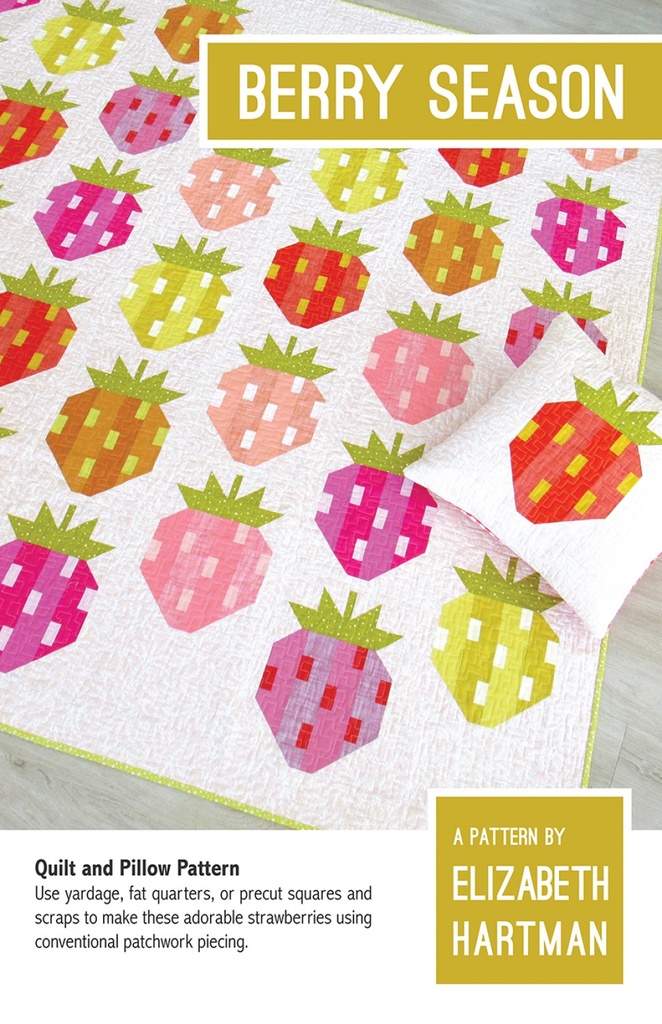 Berry Season Quilt Pattern, Elizabeth Hartman