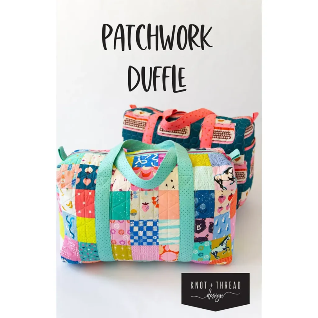 [PATT_KAT112] Patchwork Duffle Pattern, Knot + Thread Designs