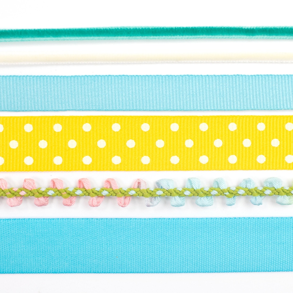 [RBPK_993] Basket of Blooms Ribbon Pack              