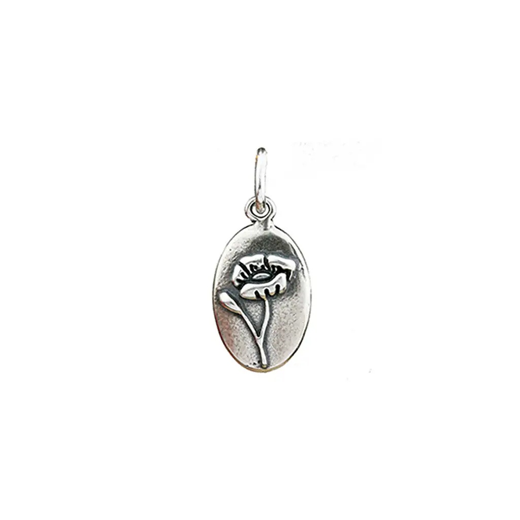 [MJ_POC] Poppy Oval Charm
