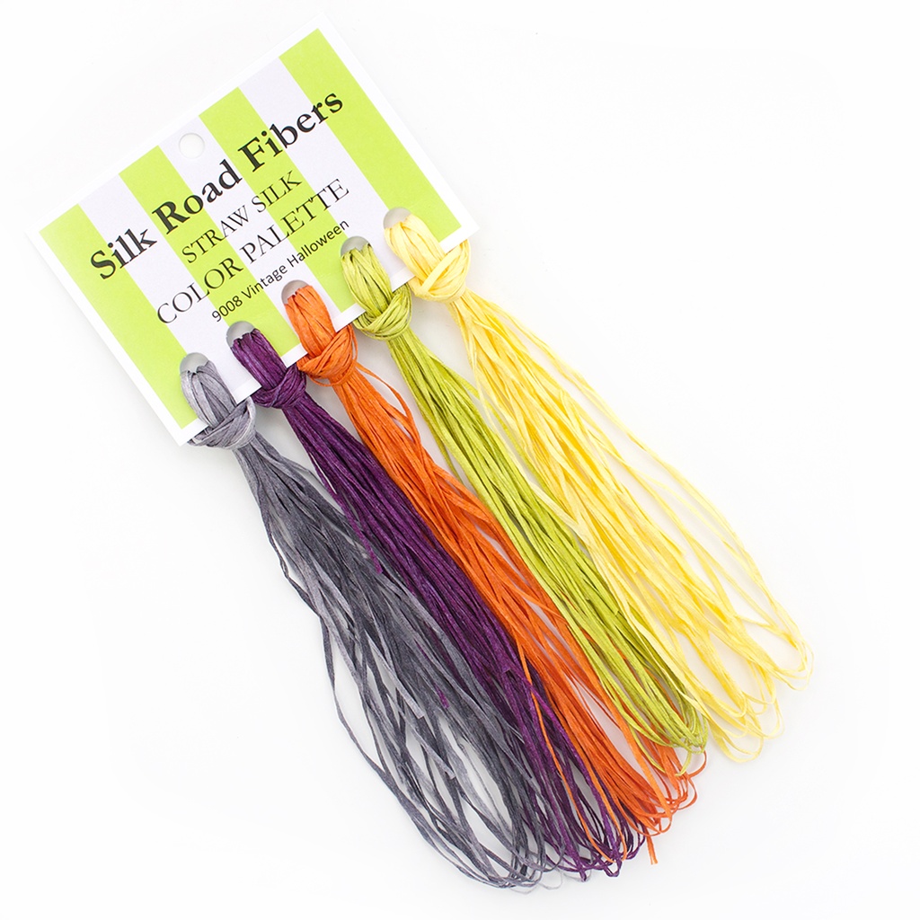 [SSCP_9008] Straw Silk Color Palette - Vintage Halloween