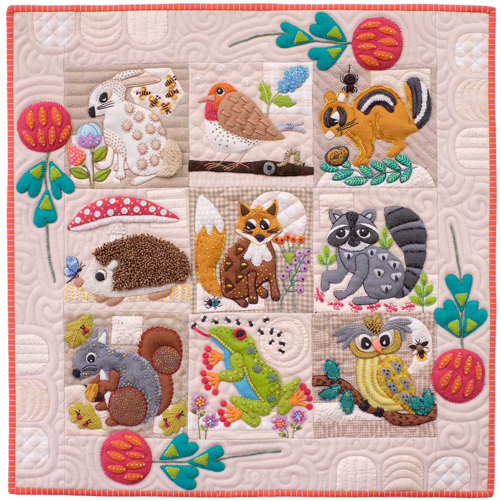 [CC-0291-1] Critter & Clover Quilt Kit  (Kit)