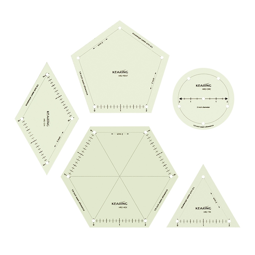 [KEAR_HIRS-2] Hot Ironing Template Sets (2 Inch)