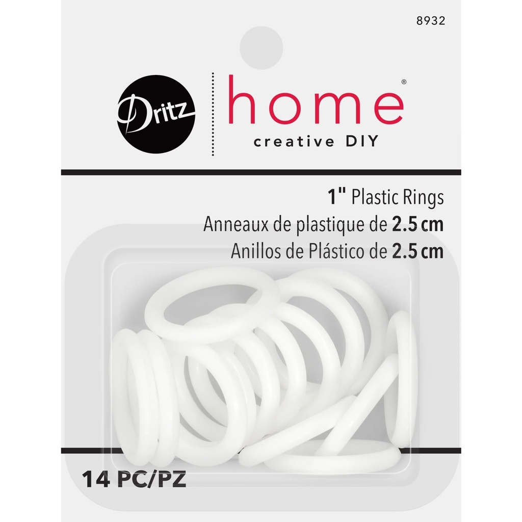 [NOT_PBR-1] Plastic Bone Rings (1")