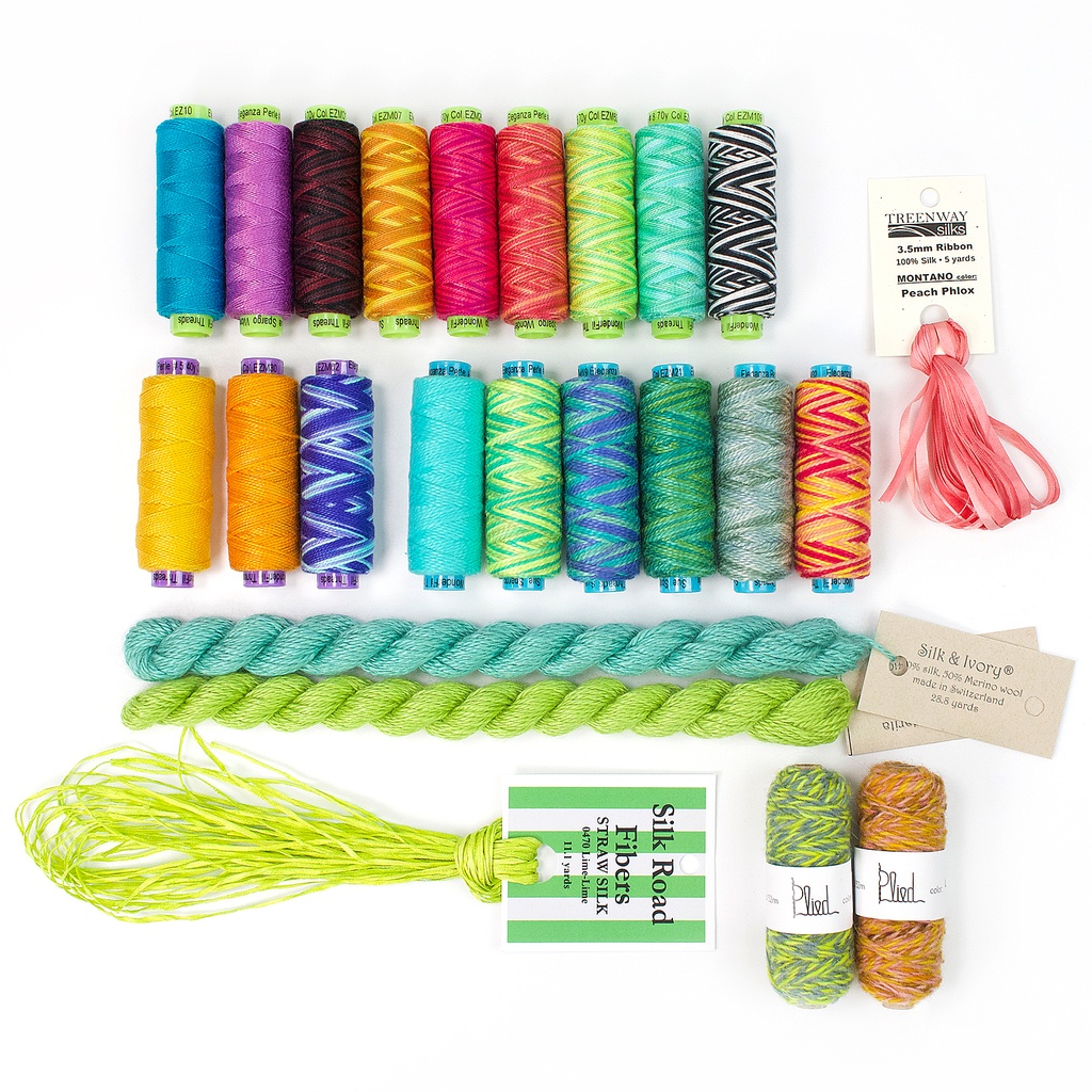 Teaching: Cottage Garden Zipper Pouch