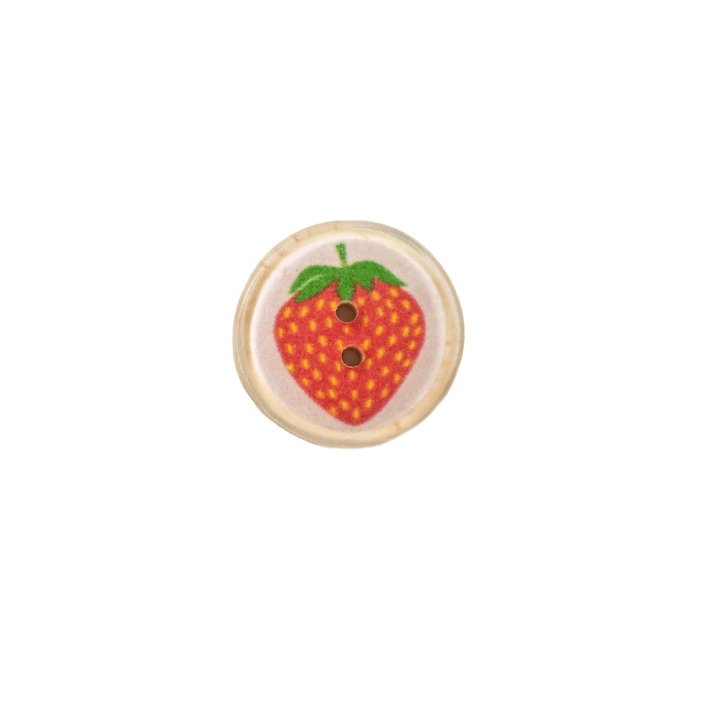 [BJK_13206] Strawberry Button