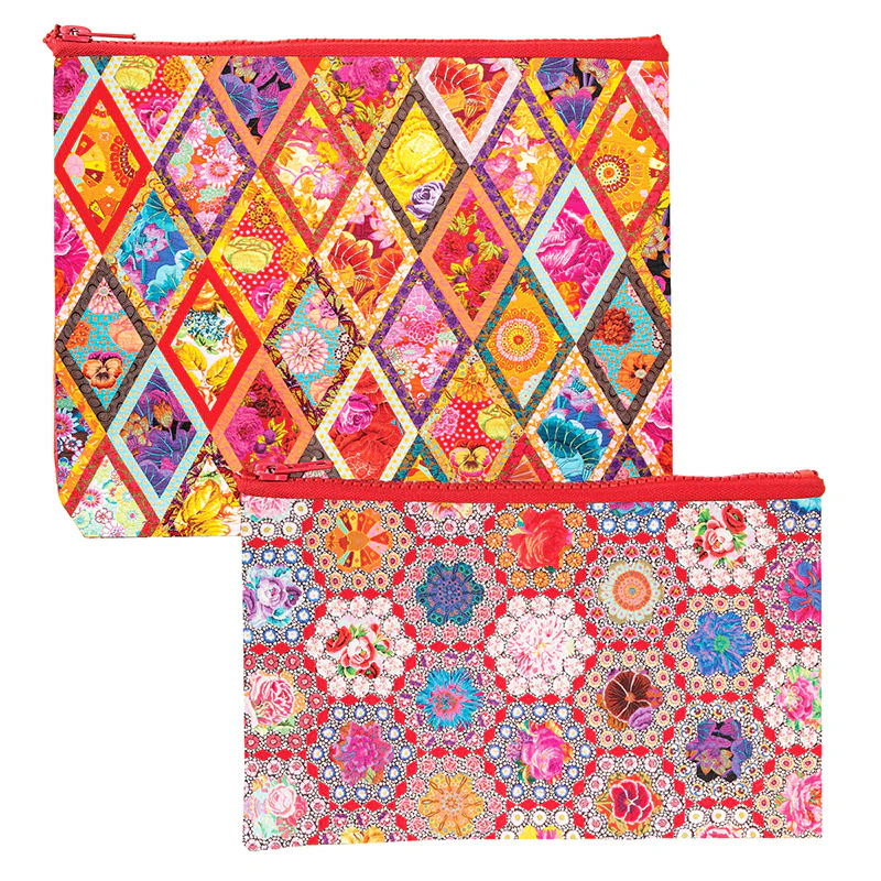 [CT20482] Kaffe Fassett Fabulous Florals Eco Pouch Set