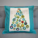 Stitch Along, Christmas Tree Pillow Kit