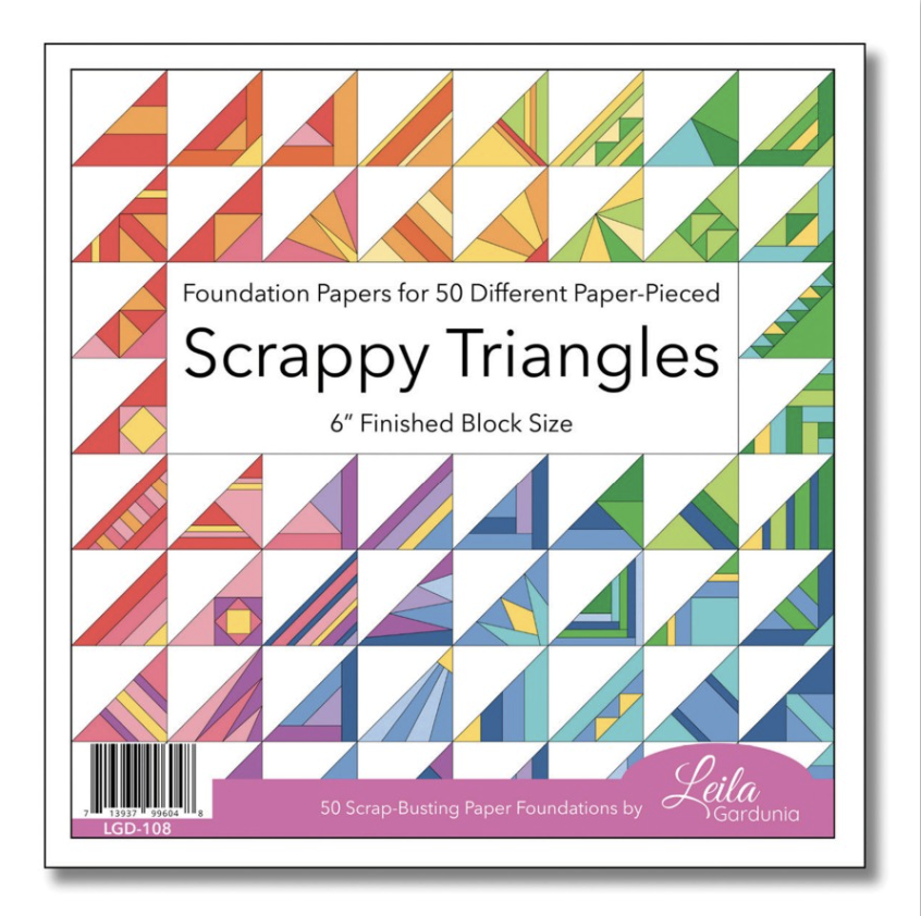 [NOT_GD108] Scrappy Triangle Foundation Paper-Piecing Pad