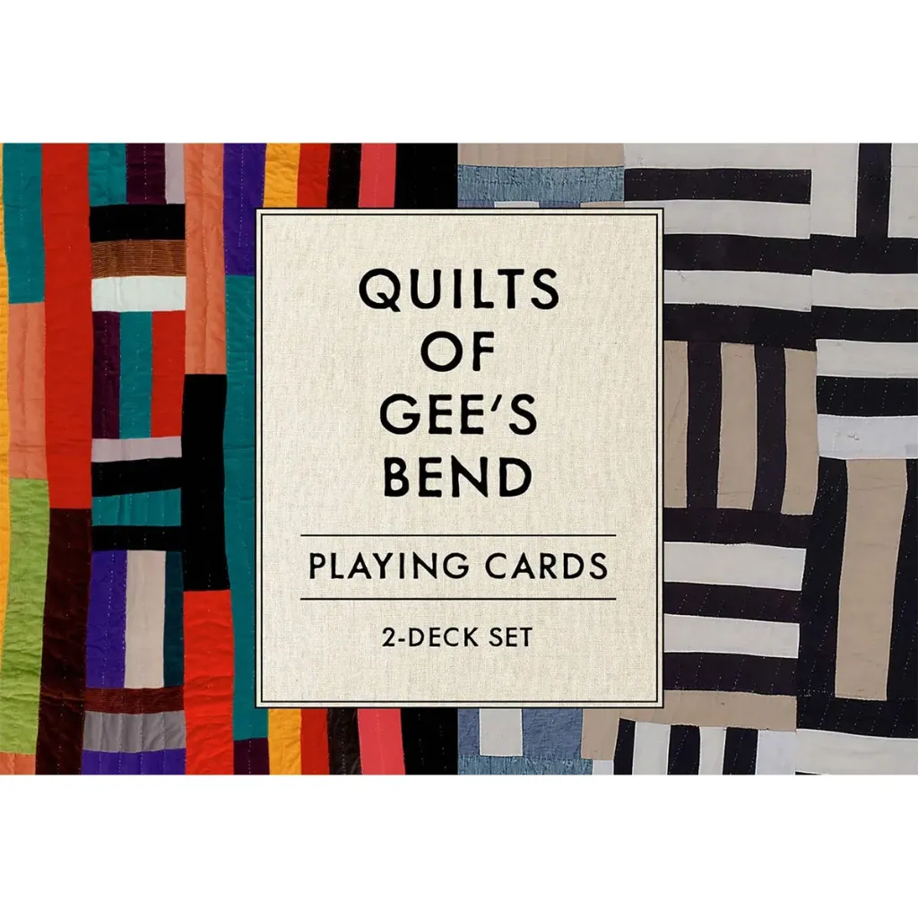 [QGBC354] Quilts of Gee's Bend Playing Cards: 2-Deck Set