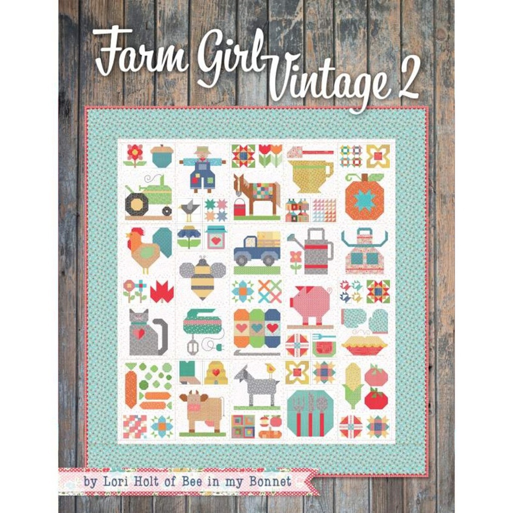 [BK_P051-FGV2] Farm Girl Vintage 2 Book, By Lori Holt