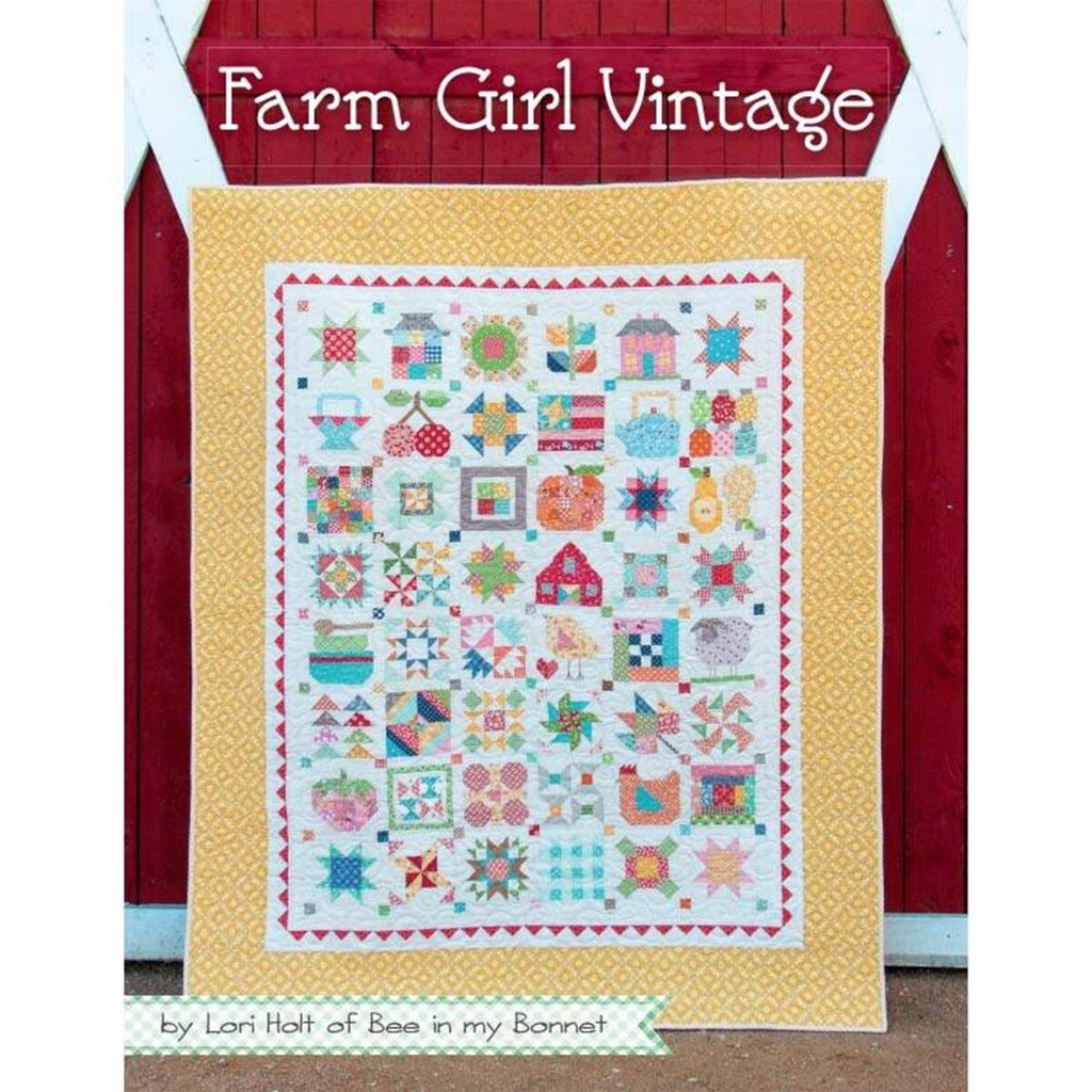 [BK_P051-FGV] Farm Girl Vintage Book, By Lori Holt 