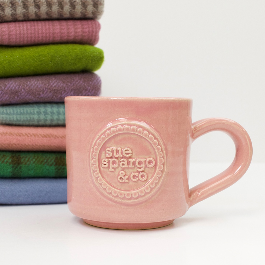 [MUG-BLUSH] Sue Spargo Mug (Blush)