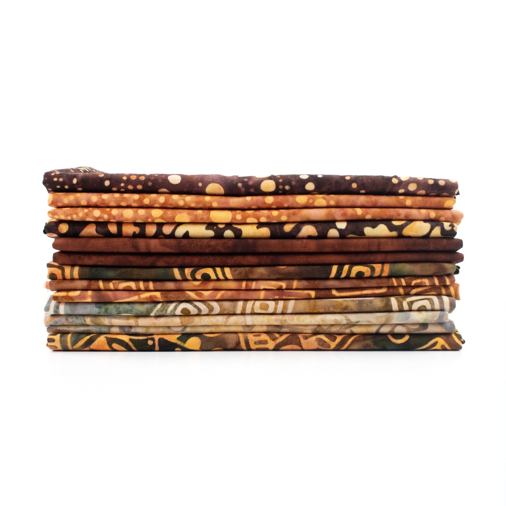 [FBPK_318] Brown Midnight Savanna FQ Bundle