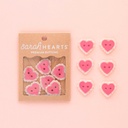 Pink Sweet Heart Button Pack 