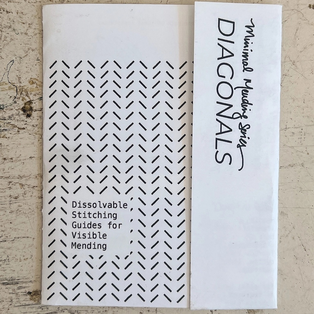 Diagonals - Minimal Mending + Embellishment Transfer